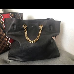 100% authentic Lanvin Paris black tote